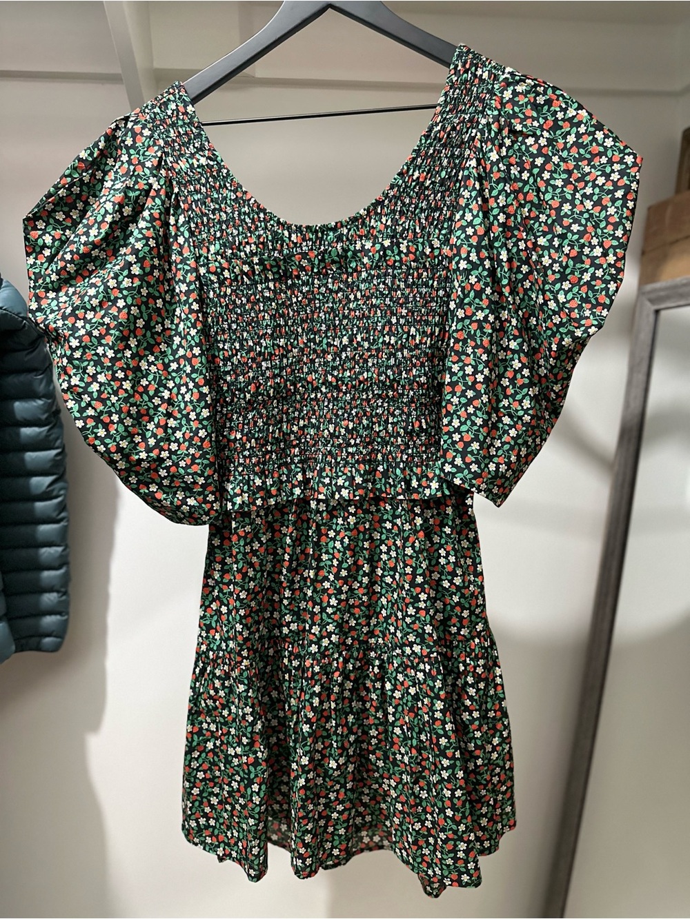 Sea New York Lilly Print Smocked Dress